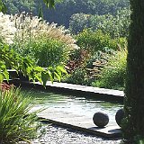 Imgp1664  bassin contemporain en ardoise en septembre