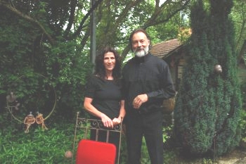 Renata et Lutz Hillen d�crochent la deuxi�me �toile remarquable

du


 d�partement pour leur merveilleux jardin de Thermes-Magnoac./Photo H.



D.