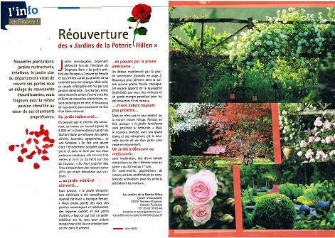BigorreMag N�91�t� 2014 - Les Jardins de la Poterie Hillen - www.poterie.live  - http://les-jardins-de-la-poterie-hillen.blogspot.com