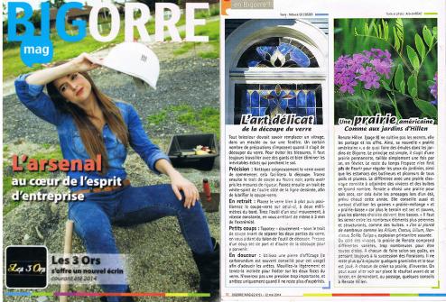 BigorreMag N�91�t� 2014 - Les Jardins de la Poterie Hillen - www.poterie.live - http://les-jardins-de-la-poterie-hillen.blogspot.com