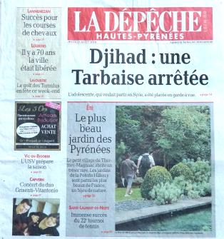 A d�p�che du Midi 2014 -Les Jardins de la Poterie Hillen - www.poterie.live
