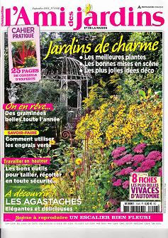 L'amis des jardins septembre 2014 - Les Jardins de la Poterie Hillen - www.poterie.live  - http://les-jardins-de-la-poterie-hillen.blogspot.com