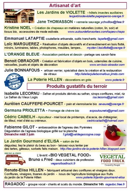 rendez-vous aux jardins de la poterie hillen 2018